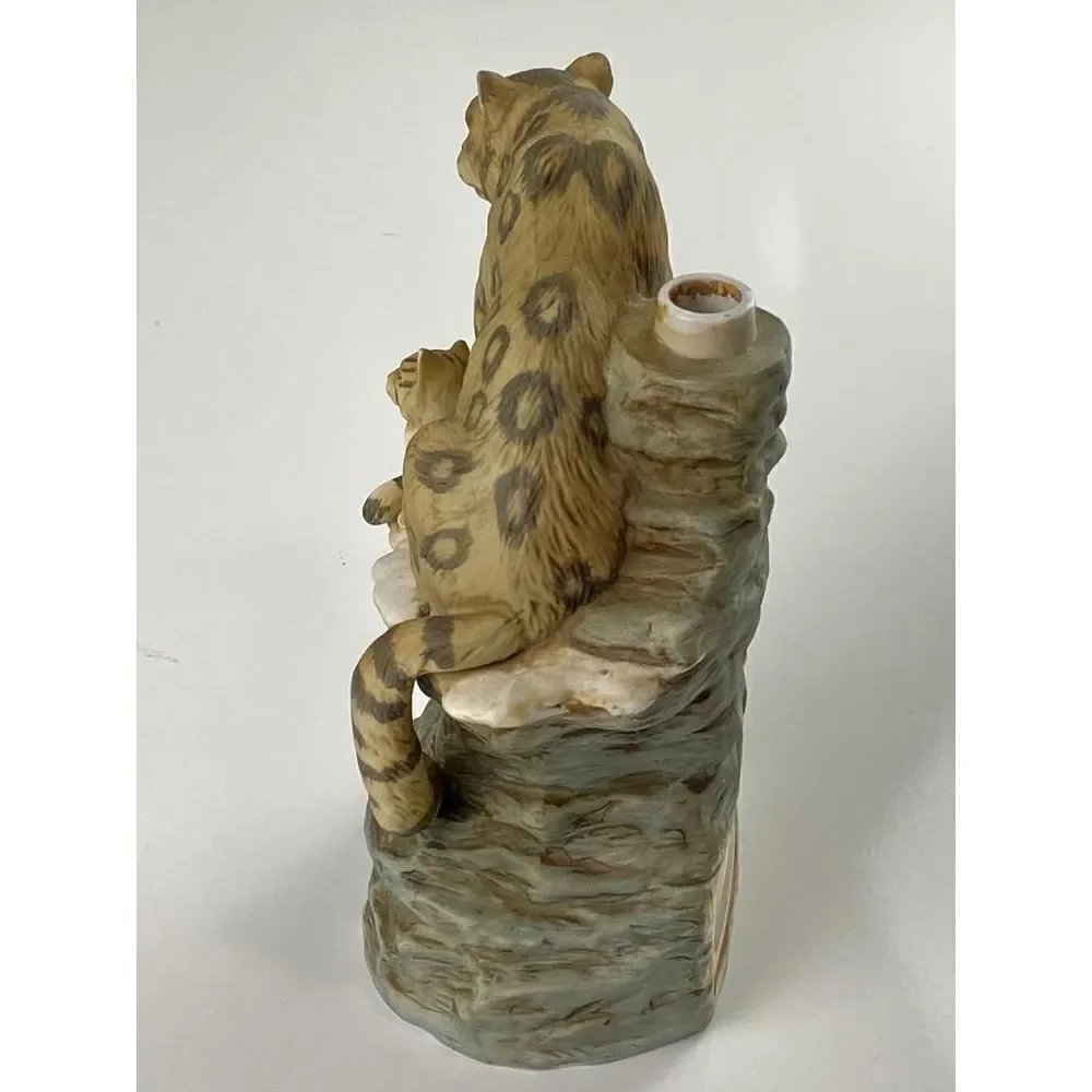 Vintage 1979 Ski Country Snow Leopard Empty Decanter Limited Edition - No Lid BU